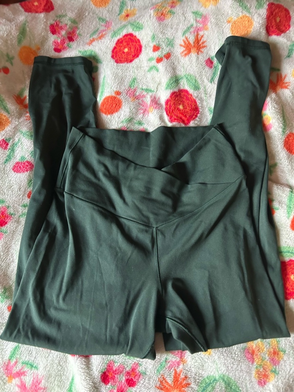 aerie Forest Green High-Waist Leggings